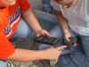 Students Testing Equipment At Rose Bay