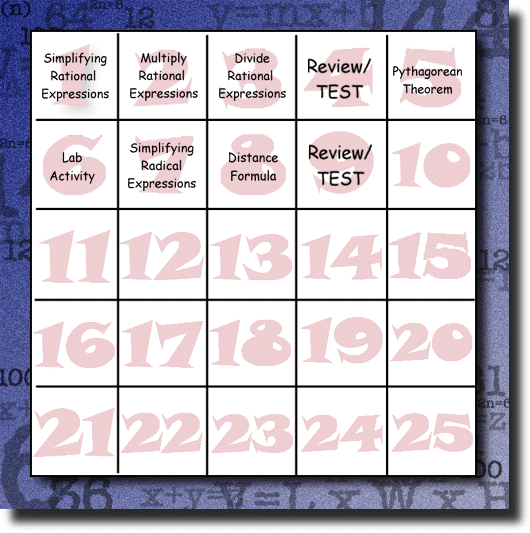Module 9 Calendar Grid